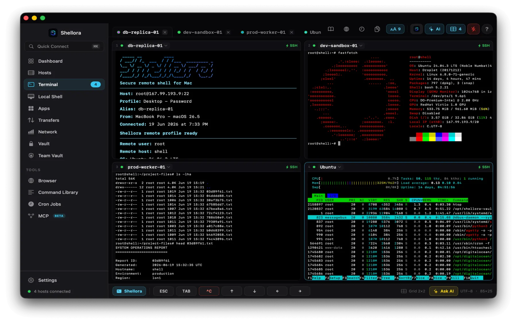 Shellme macOS Terminal